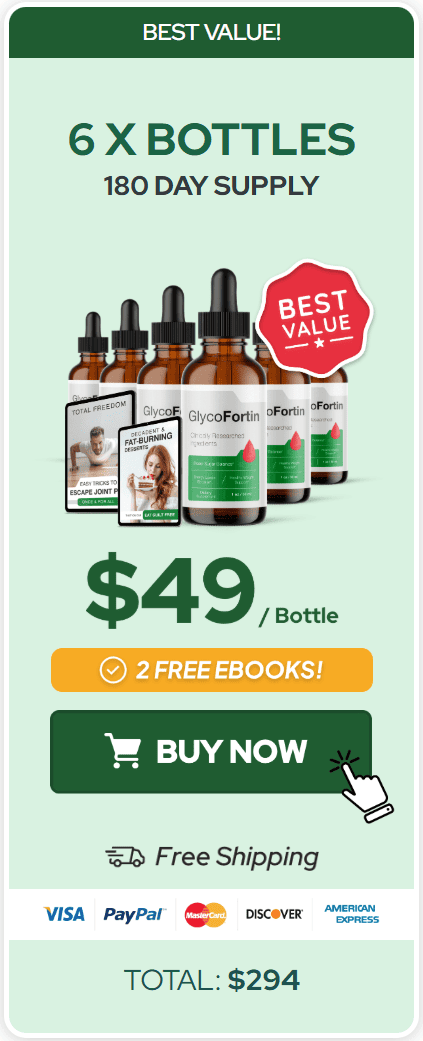 glycofortin 6 bottles